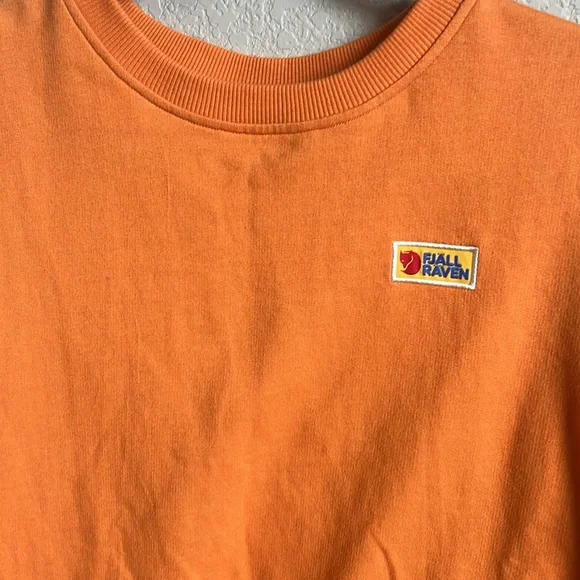 Fjallraven Orange Sweatshirt - Picture 2 of 10
